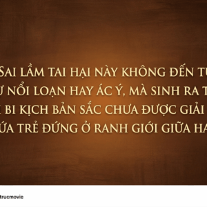 XUNG ĐỘT BẢN SẮC: SỰ GIẰNG XÉ TÂM LÝ GIỮA DÒNG MÁU NỬA NGƯỜI NỬA TIÊN CỦA THANH TRÚC